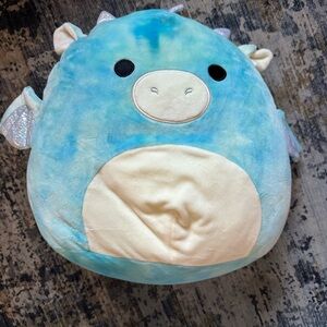 12” Keith the tie-dye dragon squsihmallow